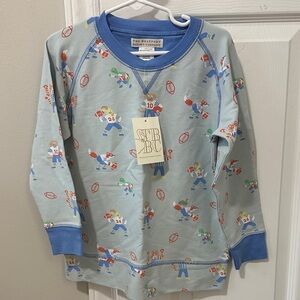 NWT Beaufort Bonnet Football Long-sleeve Crewneck